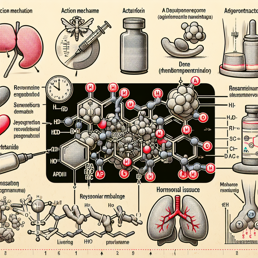 Action mechanism and potential risks of methyltrenbolone