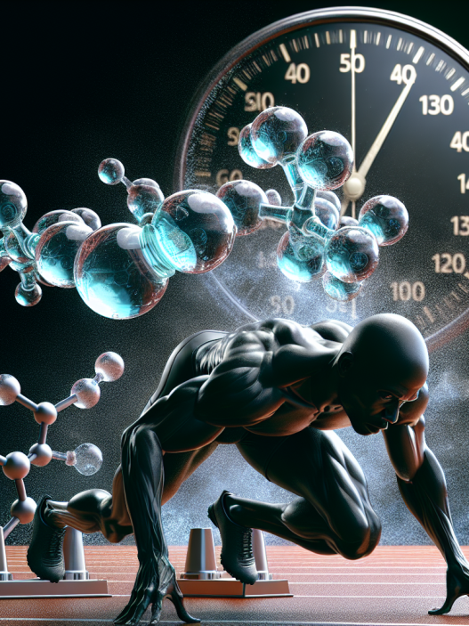 Effects of water-based testosterone suspension on athletics