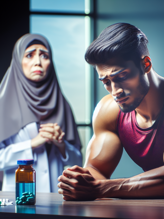 Retatrutide's side effects on athletes' bodies