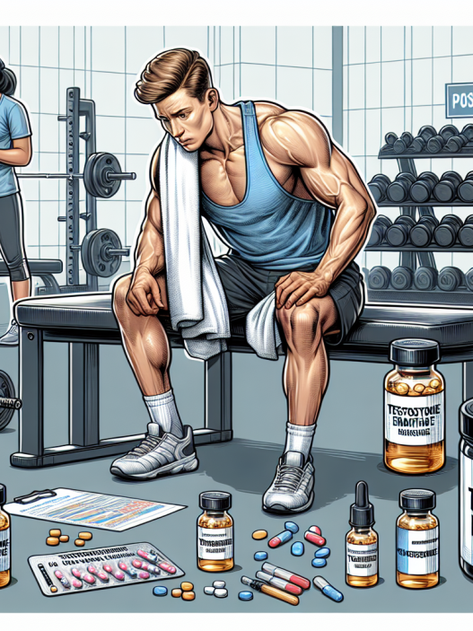 Utilizing testosterone enanthate for post-training muscle recovery
