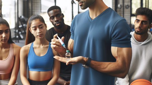 Proper use of bactericidal water injections in sports settings