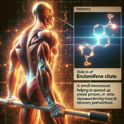 Enclomifene citrate: speeding up muscle recovery post-workout