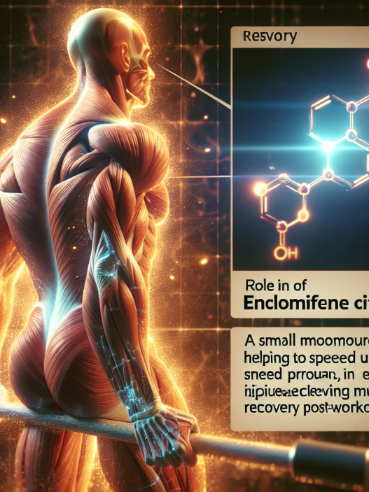 Enclomifene citrate: speeding up muscle recovery post-workout