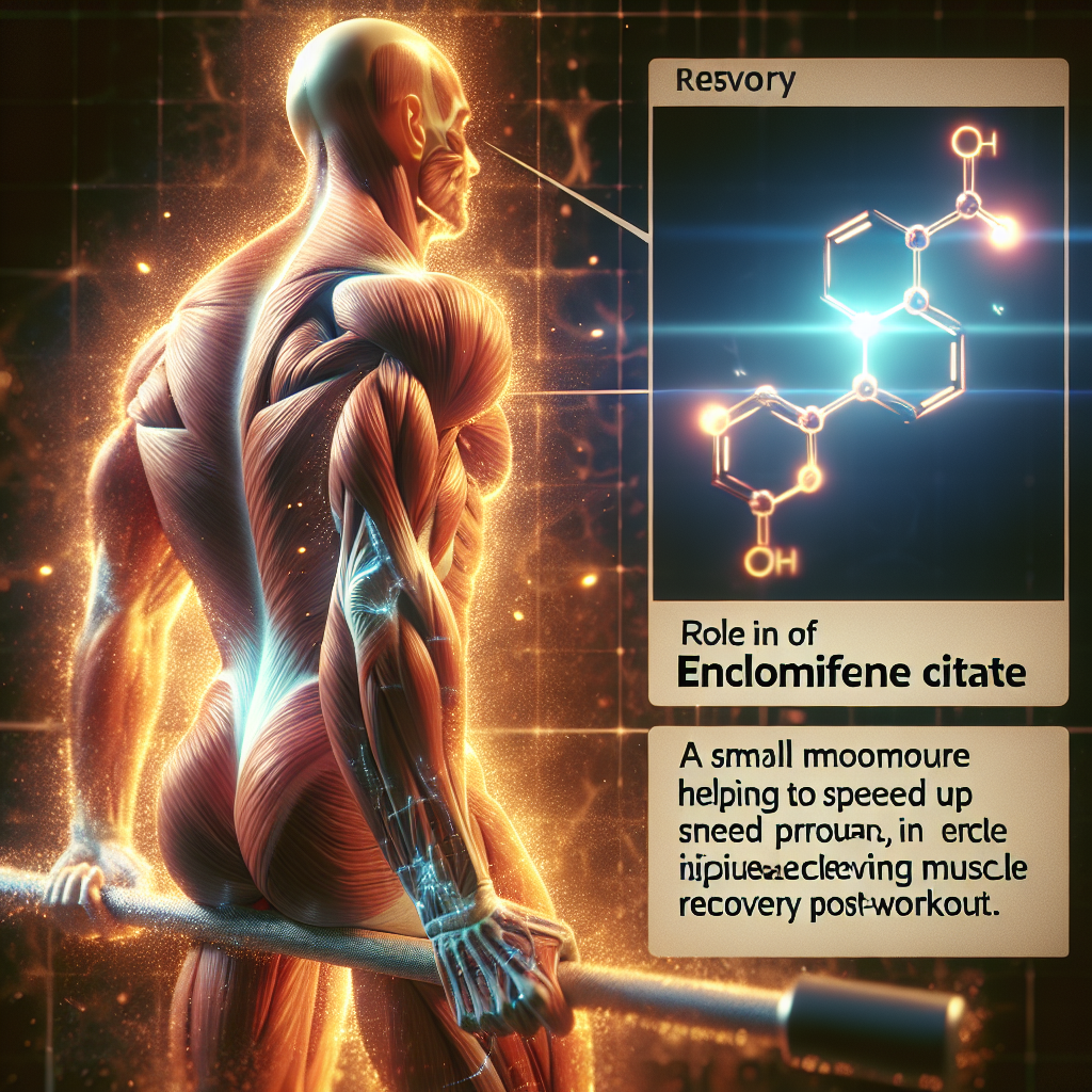 Enclomifene citrate: speeding up muscle recovery post-workout
