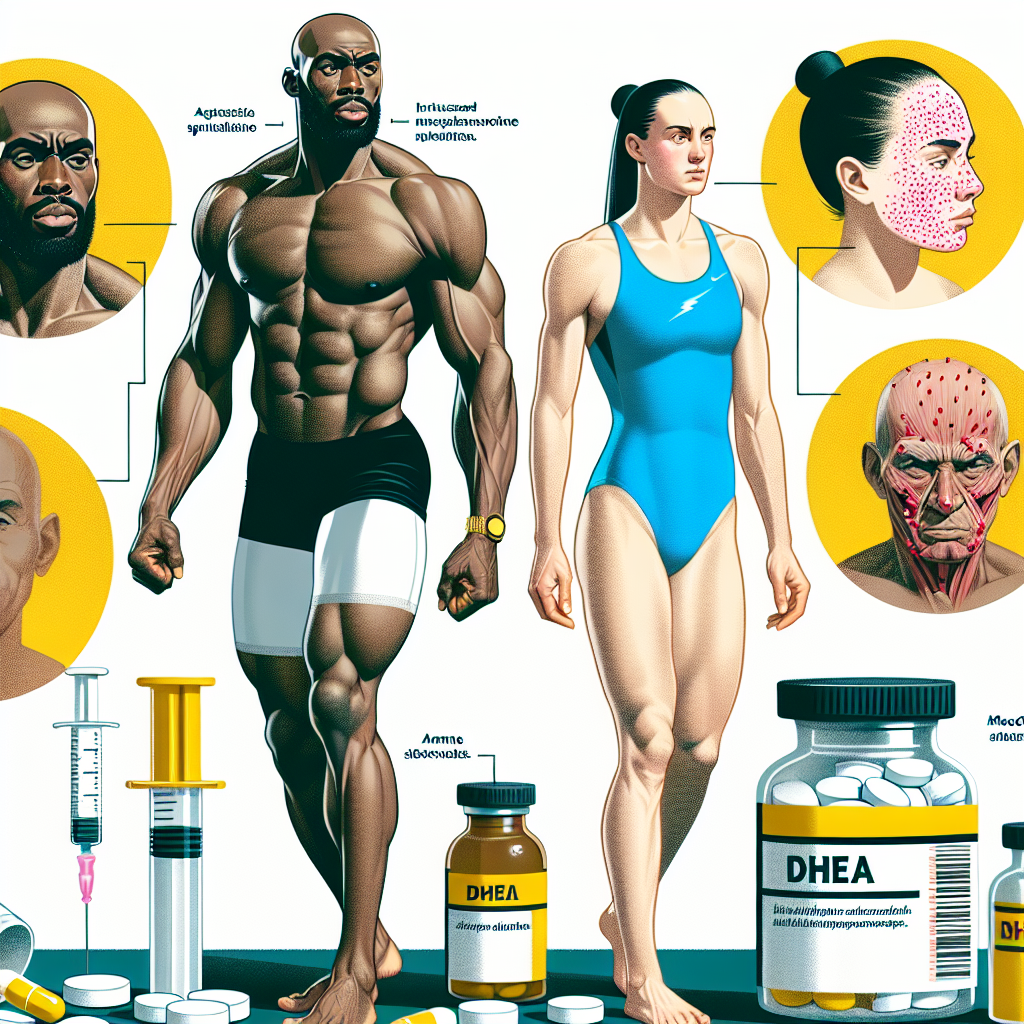 Side effects of dehydroepiandrosterone in professional athletes