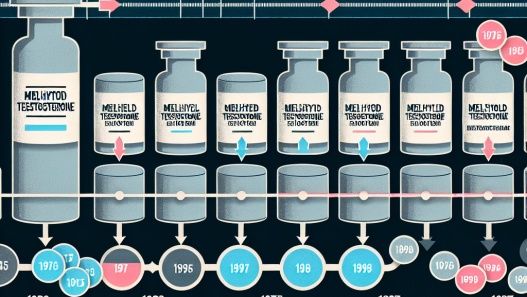 Discontinued uses of methyltestosterone over time