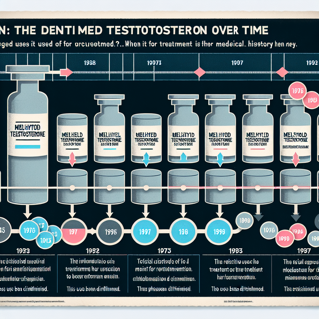 Discontinued uses of methyltestosterone over time