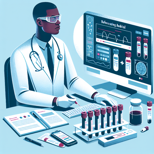 Blood tests to run before using andriol