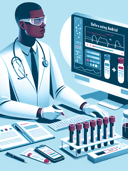 Blood tests to run before using andriol