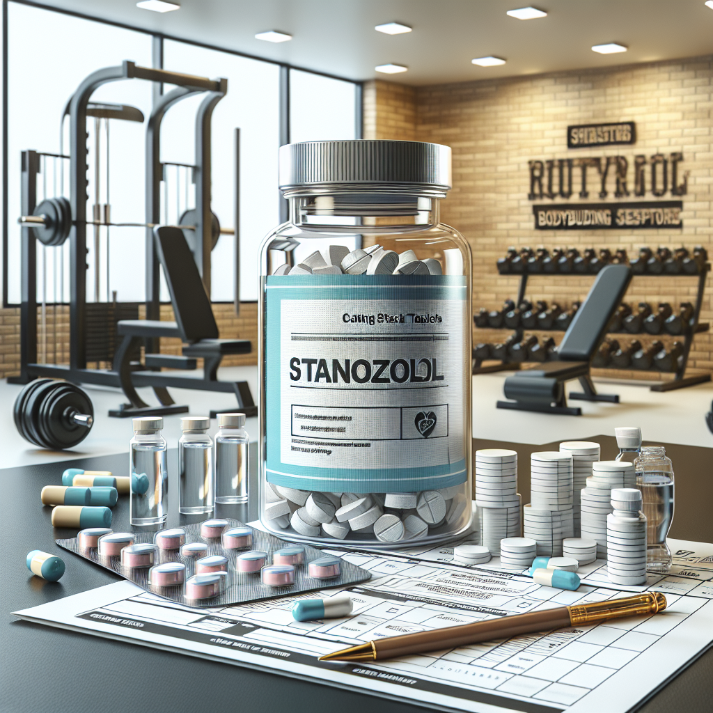 Cutting stack including stanozololo compresse