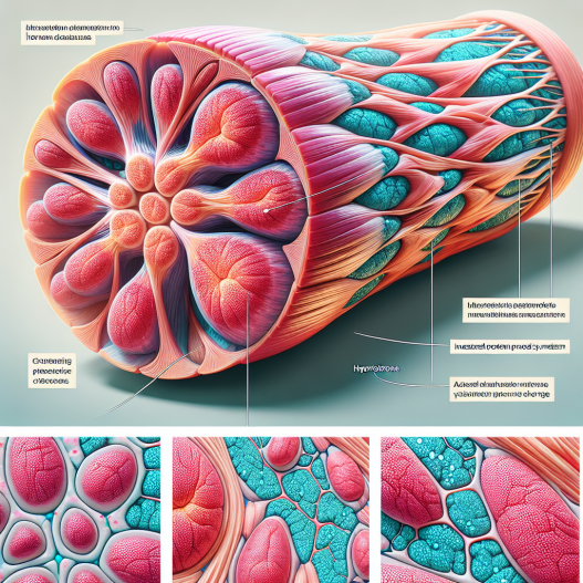 Muscle fiber hypertrophy with trestolone