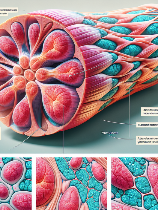 Muscle fiber hypertrophy with trestolone