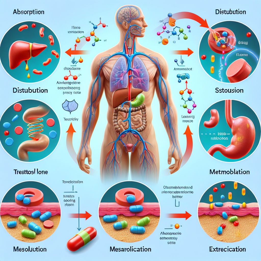 Pharmacokinetics of trestolone: absorption, distribution, metabolism, excretion