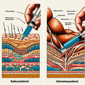 Subcutaneous vs intramuscular administration of oxandrolone