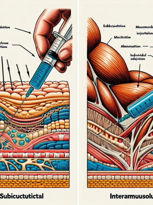 Subcutaneous vs intramuscular administration of oxandrolone