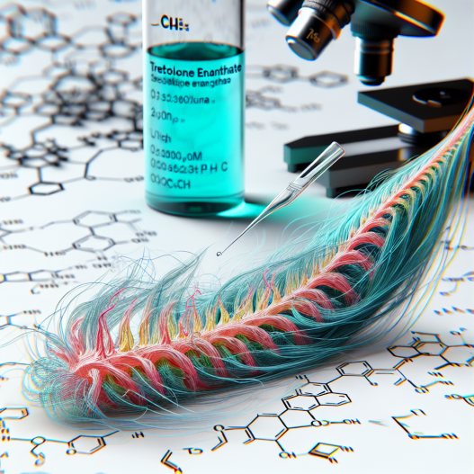 Hair follicle testing for trestolone enantato