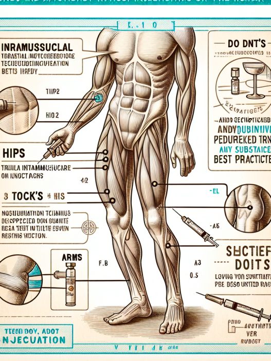 Injection sites for methandienone injection: best practices